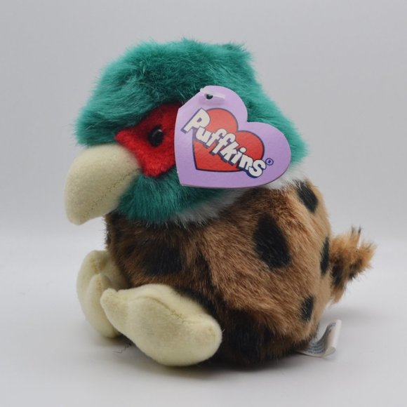 Autumn the Pheasant Puffkins by Swibco Style 6700 Bean Bag Plush - Picture 2 of 8